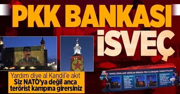 PKK’nın Avrupa’daki Kandil’i: İsveç! Yardım diye toplayıp teröristleri fonluyorlar