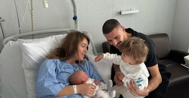 Milli futbolcu Merih Demiral ve model eşi Heidi Lushtaku’dan müjdeli haber! İkinci kez anne-baba oldular...
