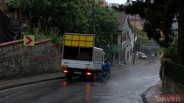 Üsküdar'da İETT otobüsünden yola dökülen mazot ortalığı karıştırdı! Araçlar birbirine girdi - 3