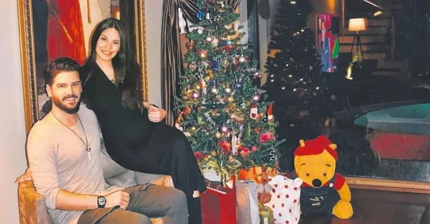 Tolgahan Sayışman ve Almeda Abazi'nin evindeki tablo olay oldu!