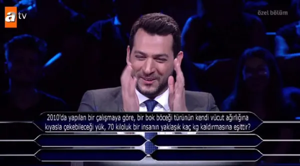 Murat Yıldırım, Kim Milyoner Olmak İster'deki soruyla kahkahaya boğuldu!-1