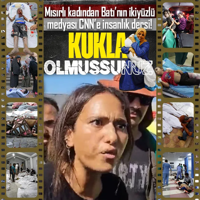 Mısırlı kadından Batı medyasına tepki: Kukla olmuşsunuz, haberiniz yok | Hadi bunu da örtbas edin