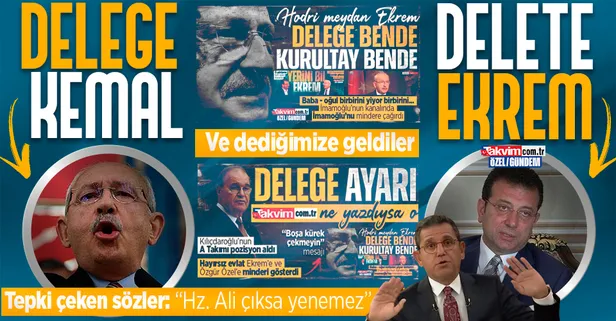 İşin özü delege! Ekremcilerin 'Kılıçdaroğlu'nu deviremeyiz' karamsarlığı: Fatih Portakal'dan tepki çeken "Hz. Ali çıksa yenemez" sözleri