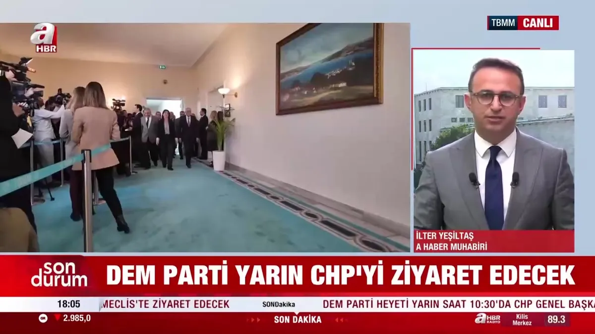 DEM heyeti yarın CHP ile görüşecek