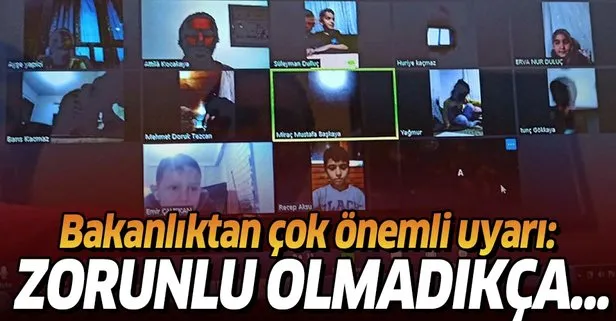 Son Dakika Milli Egitim Bakanligindan Zoom Uygulamasi Uyarisi Takvim