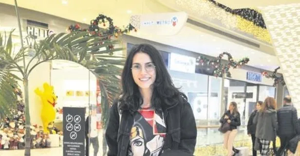 Serenay Aktaş, Uludağ tatili için alışverişe çıktı