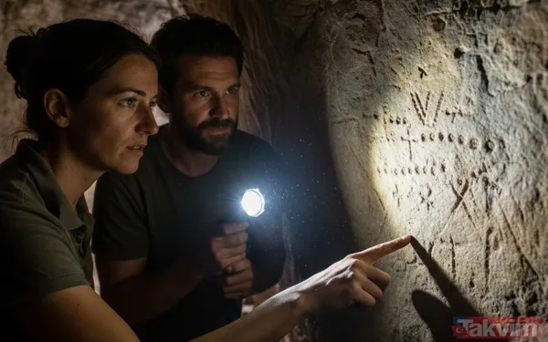 Tarih 30 bin yıl geriye gitti: Taşa kazınmış ilk mesajlar ortaya çıktı - 1