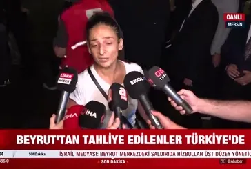 Lübnan’daki Türkler yurda döndü
