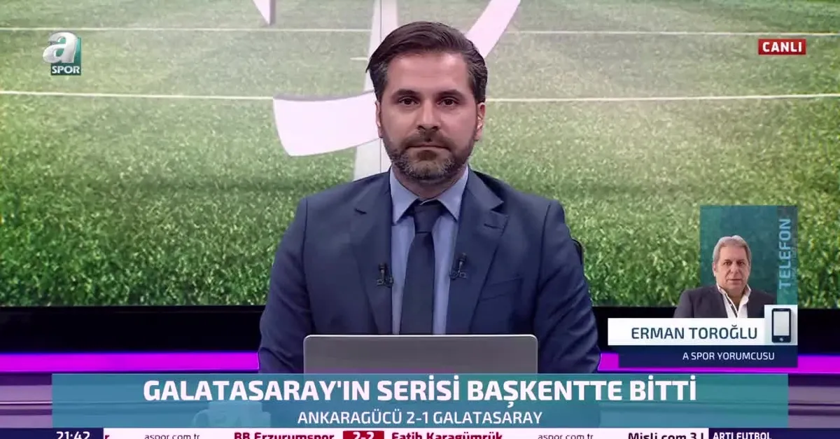 Erman Toroğlu, Rıdvan Dilmen'e Tatlı'yla vurdu