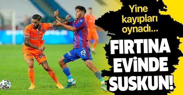 Fırtına evinde suskun! Trabzon’da 3 puan Başakşehir’in