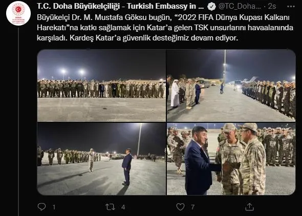 Mehmetçik "Dünya Kupası" için Katar’a gitti-5