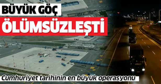 "Büyük Göç" belgesel oldu! İGA rekor taşınma sürecini filme aldı