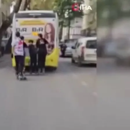 Patenli gençler canlarını hiçe saydı!