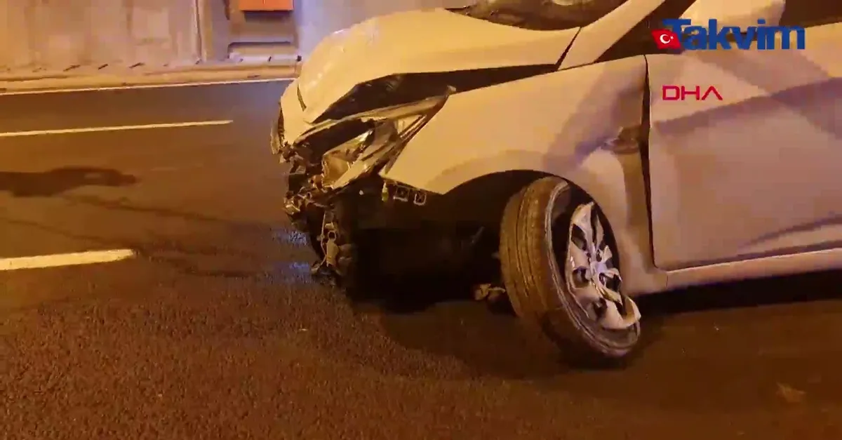 Kuzey Marmara Otoyolunda kaza: 1 yaralı