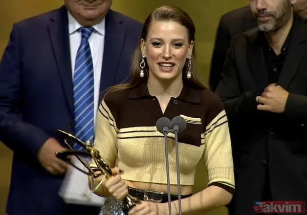 İrem Helvacıoğlu ile Ulaş Tuna Astepe en iyi dizi çifti oldu! 45. Altın Kelebek Ödülleri kime verildi? 2018 - 13