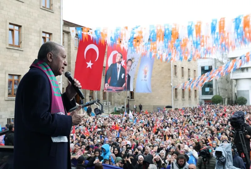 Başkan Erdoğan'dan Isparta mitinginde önemli açıklamalar: Enflasyon düştükçe etkisi işçiye emekliye yansıyacak-8