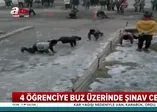 Van Başkale'de öğrencilere buz üstünde şınav cezası! Soruşturma başlatıldı
