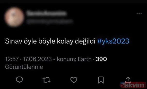 YKS kolay mıydı zor muydu? YKS TYT 2023 öğrenci yorumları Twitter! Matematik, tarih, kimya, din, biyoloji, Türkçe, fizik, sosyal bilimler soruları nasıldı? - 2