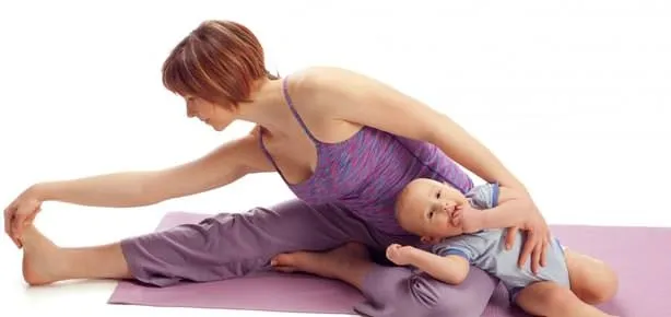 Bebek yogası sakinleştiriyor