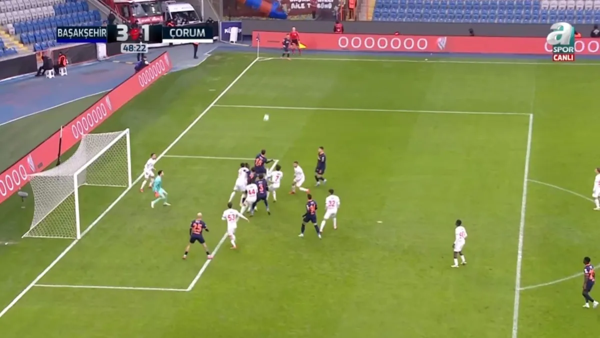 Başakşehir Çorum FK 3-1 | Hamza Güreler