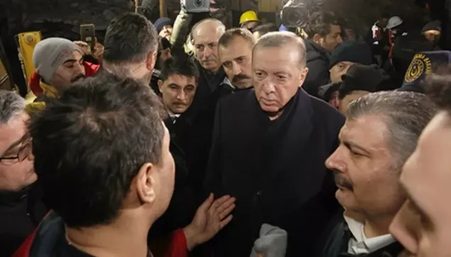 Başkan Erdoğan, Hatay'da deprem bölgesinde incelemelerde bulundu