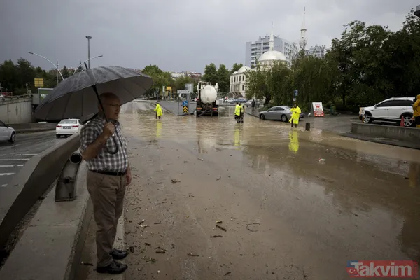 SON DAKİKA: Ankara'da sel can aldı! Ev ve iş yerlerini su bastı yollar göle döndü - 18