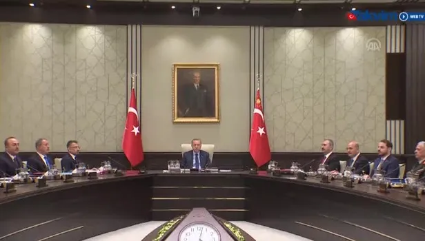 MGK Başkan Erdoğan başkanlığında toplandı