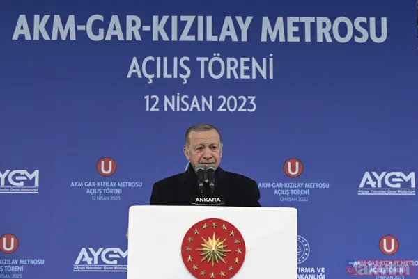 Başkan Erdoğan vatman koltuğuna geçti! AKM-Gar-Kızılay Metro Hattı hizmete alındı - 27
