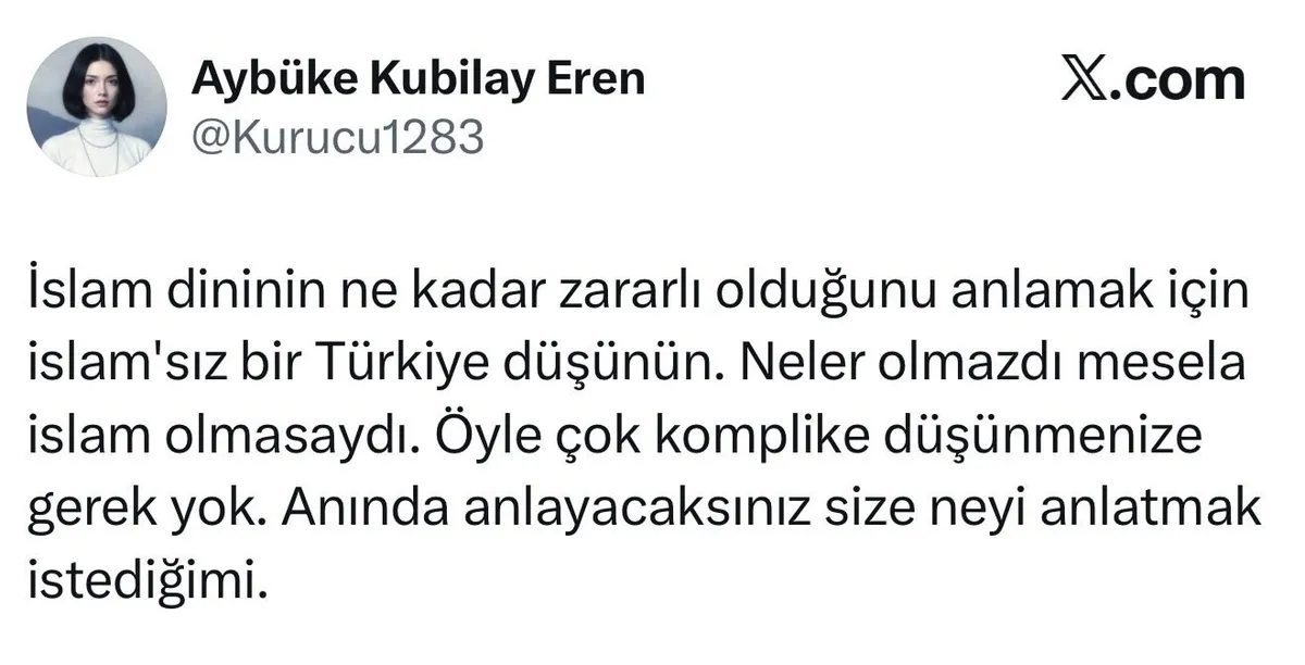 1786310741428.jpeg İslam'a ve Müslümanlara sosyal medyada hakaret yağdırdı: O hesaba soruşturma!-3
