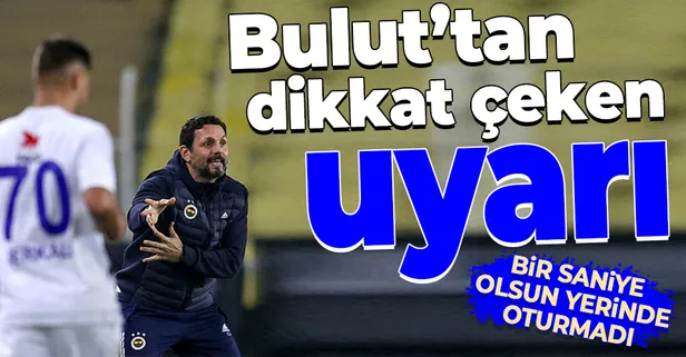 Fenerbahçe'de Erol Bulut'tan Thiam ve Pelkas'a dikkat çeken uyarı