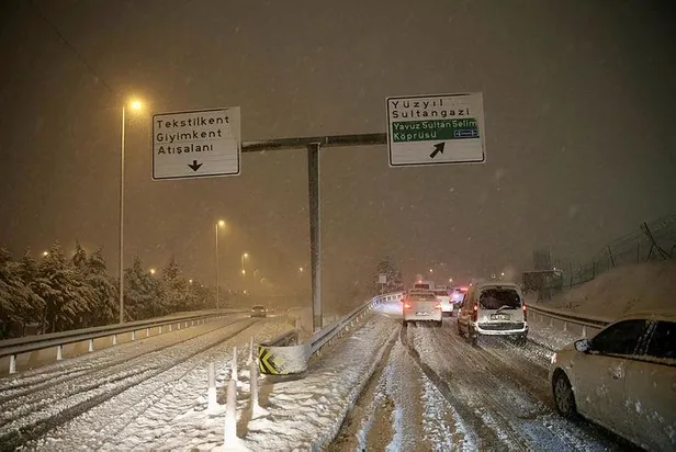 Son dakika: Kar yağışının etkili olduğu İstanbul'da kamu çalışanlarına idari izin!-2