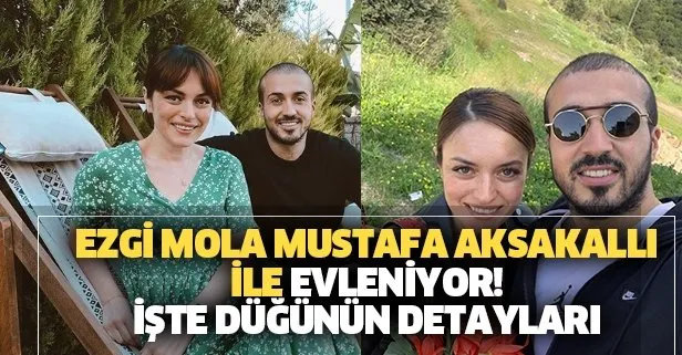 Ezgi Mola Mustafa Aksakallı ile evleniyor! İşte Ezgi Mola’nın Çeşme’deki düğününden detaylar...