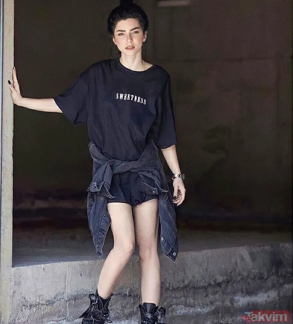 Göğüs estetiğinden dert yanmıştı! Merve Boluğur yeni imajını tanıtırken bile dekolteden vazgeçemedi! Hem tarzı hem de son hali... - 13