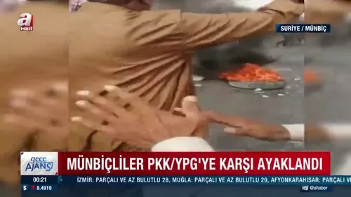 Münbiçliler PKK/YPG’ye karşı ayaklandı