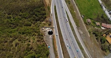 İstanbul Havalimanı metro hattı hızla ilerliyor! Havadan böyle görüntülendi
