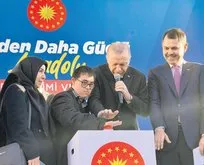 Başkan Erdoğan Kahramanmaraş’ta depremzedeler için yapılan 155 bininci konutu teslim etti!