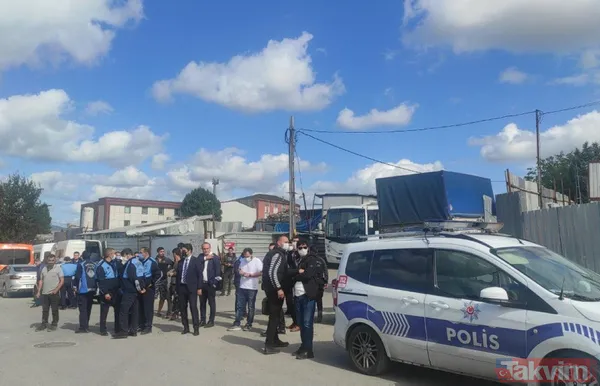 SON DAKİKA: Ümraniye'de ortalık karıştı! Ateşe verip polise taşlarla saldırdılar - 3