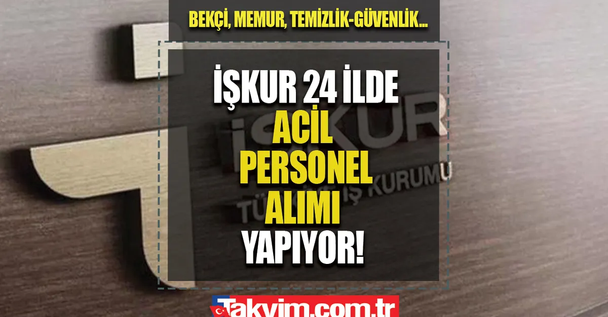 KPSS’siz, sınav şartsız, deneyimsiz 18-46 yaş arası personel alınıyor! İŞKUR anons geçti! 9.220 TL maaşla bankaya, kamuya, hastanelere...