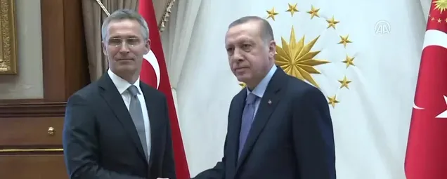 Cumhurbaşkanı Erdoğan, NATO Genel Sekreterini kabul etti