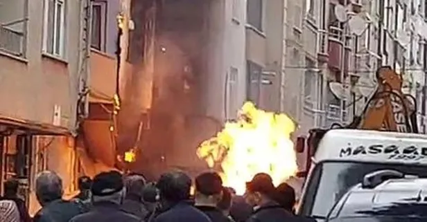 Esenyurt'ta doğal gaz faciası! Patlamanın nedeni İSKİ çıktı! Yaralılar var! Evler büyük hasar aldı