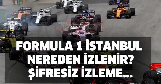Formula 1 nereden izlenir? Formula 1 S sport kablo tv kaçıncı kanal - Formula 1 İstanbul şifresiz izle, hangi kanalda yayınlanıyor?