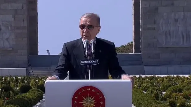 Çanakkale destanı 109 yaşında! Başkan Erdoğandan Şehitler Anıtında önemli açıklamalar