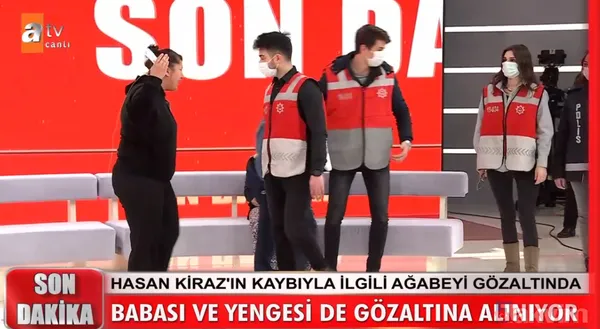 Stüdyoya gelen polisleri görünce kendini yerden yere attı! Müge Anlı'daki Hasan Kiraz olayında canlı yayında 3. gözaltı! - 6