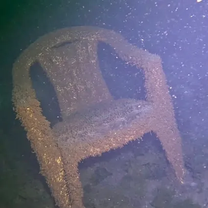 Dışarıda hayat onarıldı ama suyun altında ilk günkü gibi
