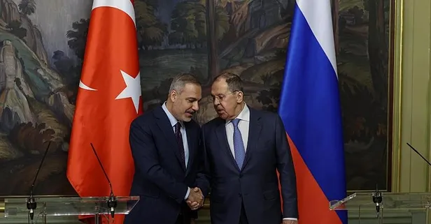 Türkiye ile Rusya arasında kritik temas! Bakan Fidan mevkidaşı Lavrov ile görüştü