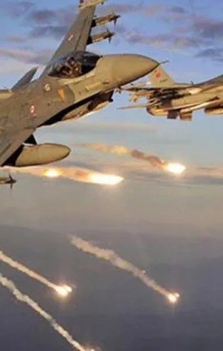 Irak'ın kuzeyine hava harekatı