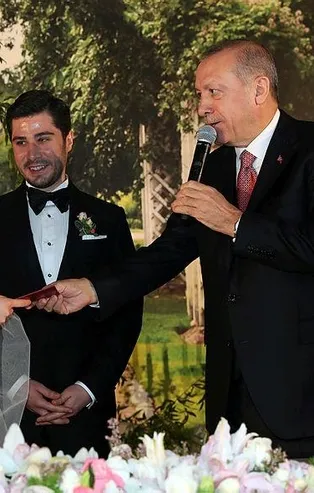 Başkan Erdoğan nikah şahidi oldu