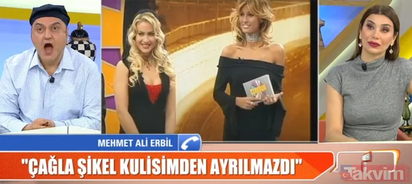 Çağla Şıkel "Kaka"dan girdi Mehmet Ali Erbil bombaladı "Kulisimden çıkmazdı hangi anlamda anlarsanız anlayın" Koşun kaos var - 11