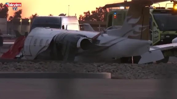 ABD’de bir uçak kazası daha! Ölü ve yaralılar var