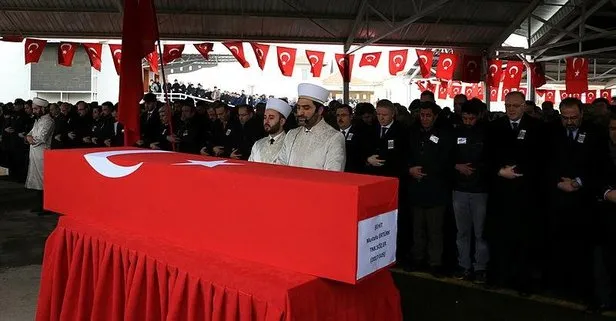 İdlib şehidine son görev!